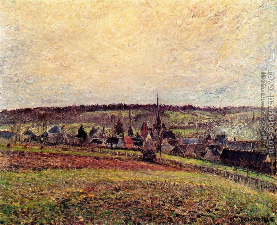 Camille Pissarro : The Village of Eragny